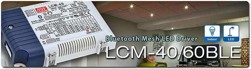 LCM-40/60BLE Series Bluetooth Mesh LED Driver